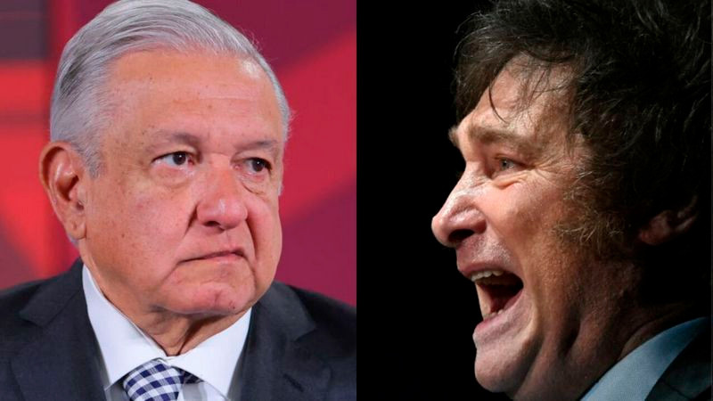 Arremete AMLO contra Andrés Oppenheimer y Javier Milei; los llama 'fachos conservadores' 