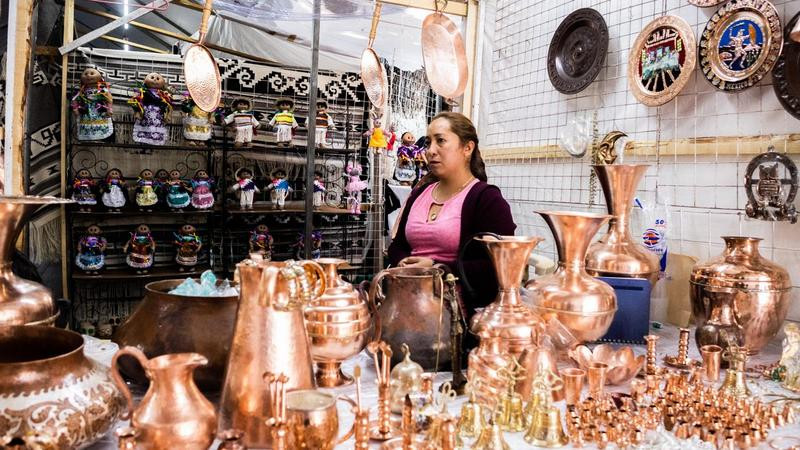 Uruapan, principal vitrina para artesanos michoacanos 