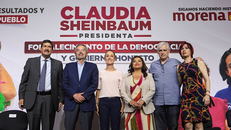Claudia Sheinbaum presenta el eje: gobierno honesto y combate a la corrupción 