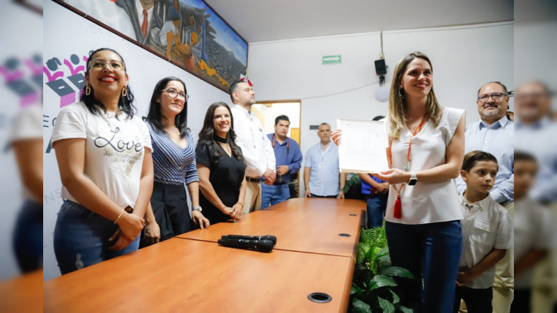 Daniela De Los Santos Torres, Candidata del PRI, Aboga por la No Violencia en el Proceso Electoral de Morelia