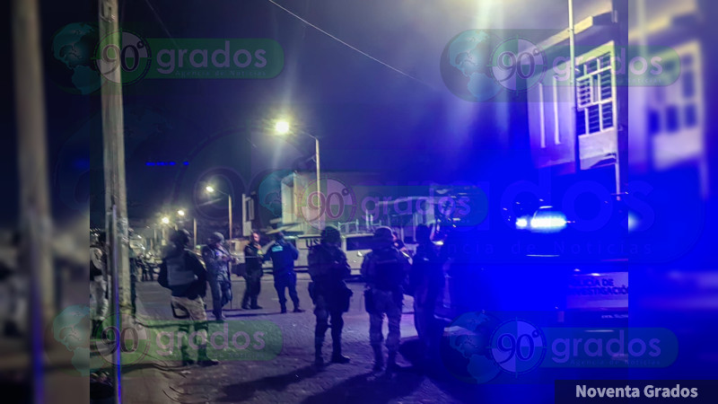 Balean a dos hombres en Morelia, Michoacán: Uno muere, el otro está herido 