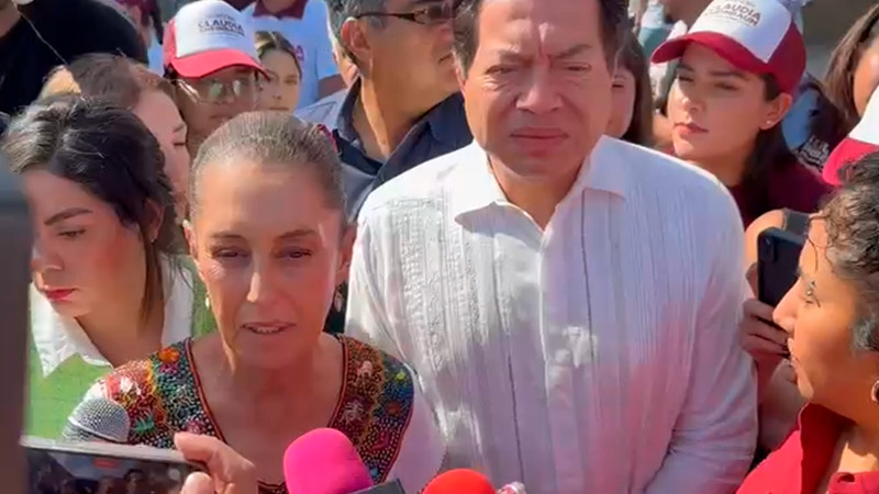 Que se investigue actuación del INE Guanajuato por falta de protección a candidatos: Claudia Sheinbaum 