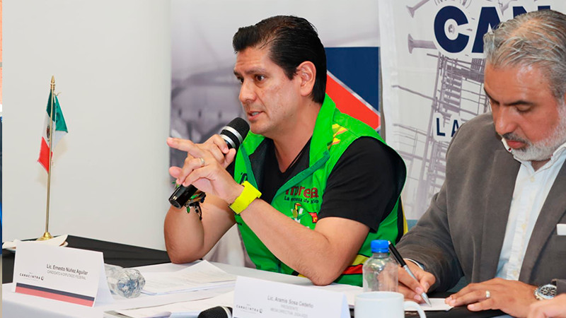 Acuerda Ernesto Núñez legislar de la mano de Cámaras empresariales