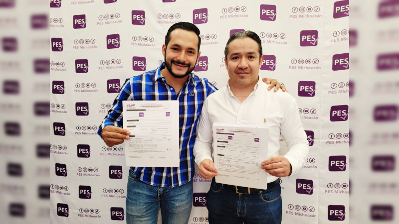 Eder López oficializa su candidatura por el Distrito 10 Morelia 