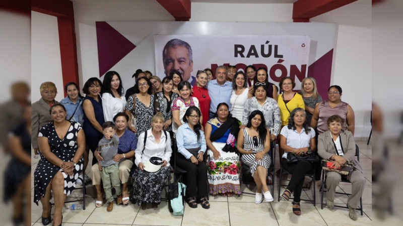 Mujeres líderes se suman a proyecto de Raúl Morón para el Senado 