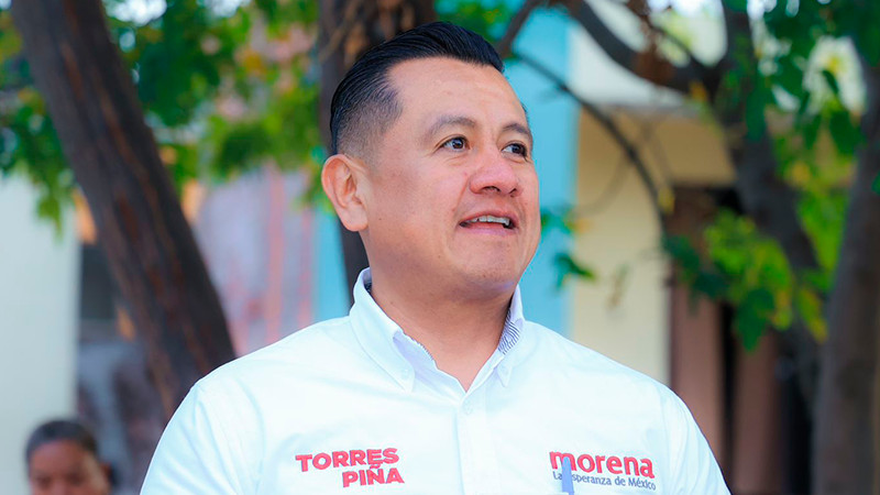 La gente de Morelia no quiere más de lo mismo, desea la transformación: Torres Piña 