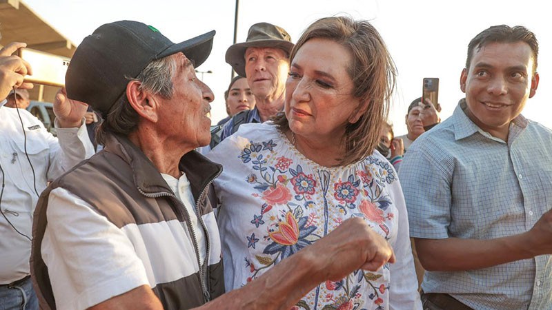 Xóchitl Gálvez promete restauración de la laguna de Zumpango 