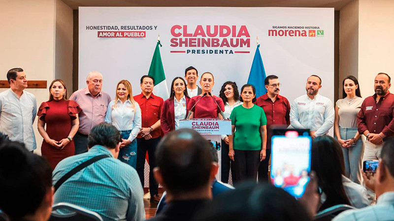  “Vamor a traer paz y seguridad a Jalisco”: Claudia Sheinbaum destaca coordinación entre la 4t para pacificar al  país