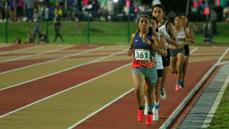 Magdalena García, joven referente del atletismo michoacano  