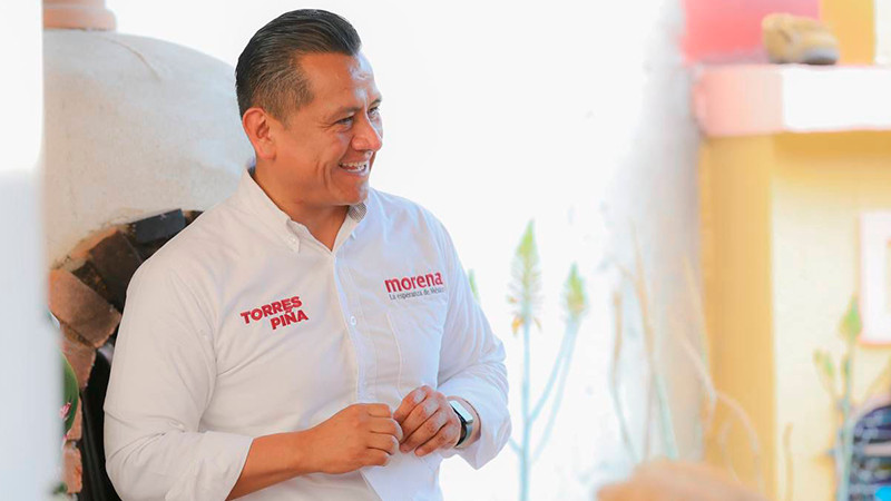 Este jueves Torres Piña oficializará su registro como candidato de Morena-PT-PVEM