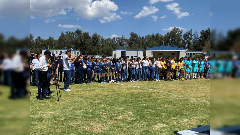Arranca la Fiscalía General del Estado de Michoacán cuarto torneo anual de fútbol 