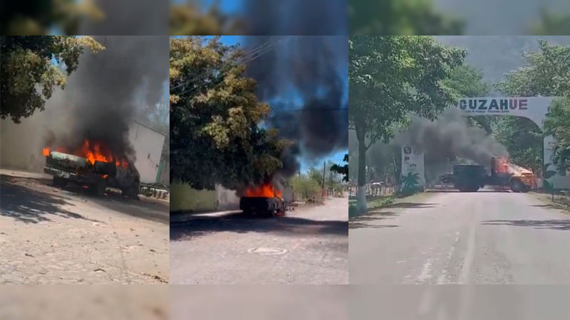 Secuestro en Tecomán, Colima, desata balaceras, bloqueos y granadazos hasta Coahuayana, Michoacán  