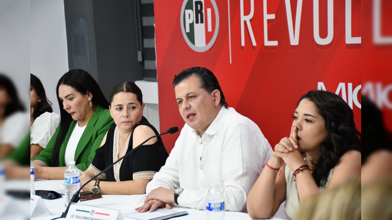 Llama PRI Michoacán a partidos políticos a cerrar filas para la protección de las y los candidatos