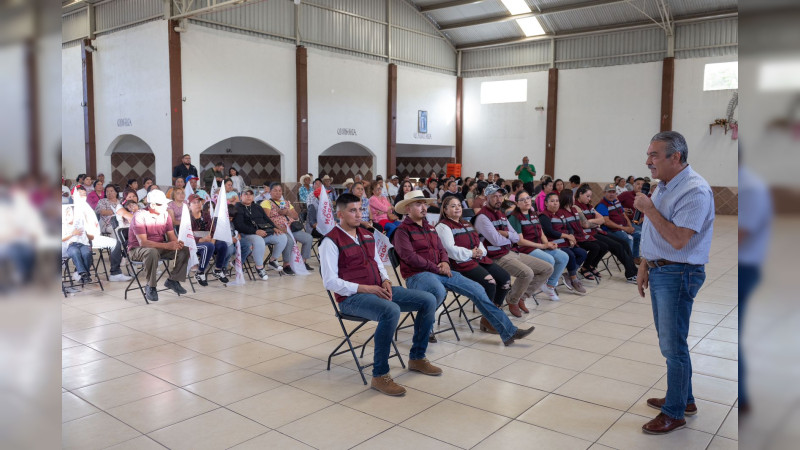 Van Sheinbaum y Morón por la transformación de Michoacán