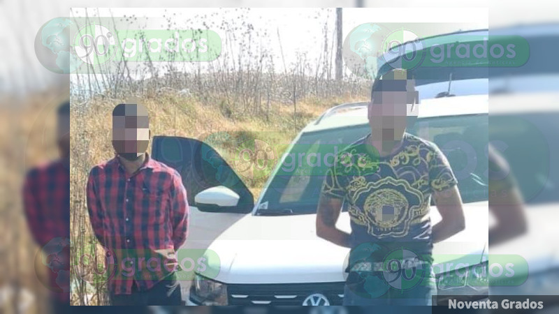 Caen “El Greñas” y “El Michael” en Contepec, Michoacán; les aseguran “cuernos de chivo”, pistola y 450 cartuchos 