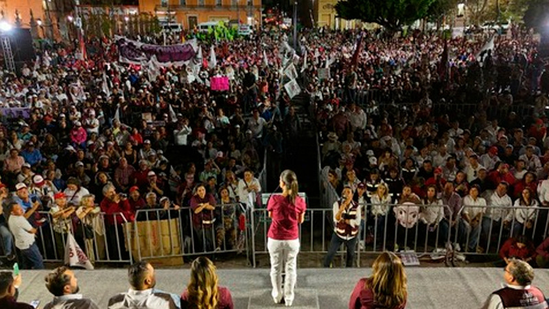 Queremos elecciones libres y democráticas: Sheinbaum 