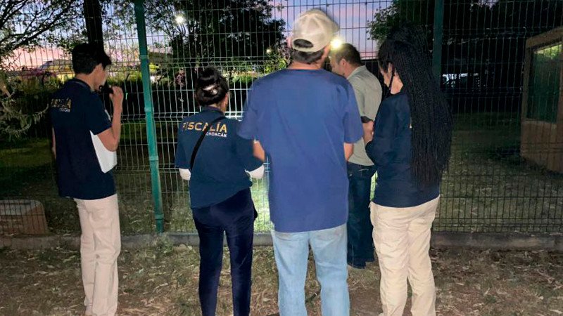   FGE, Profepa y Coepris revisan afectaciones por el OOAPAS en el Zoo de Morelia