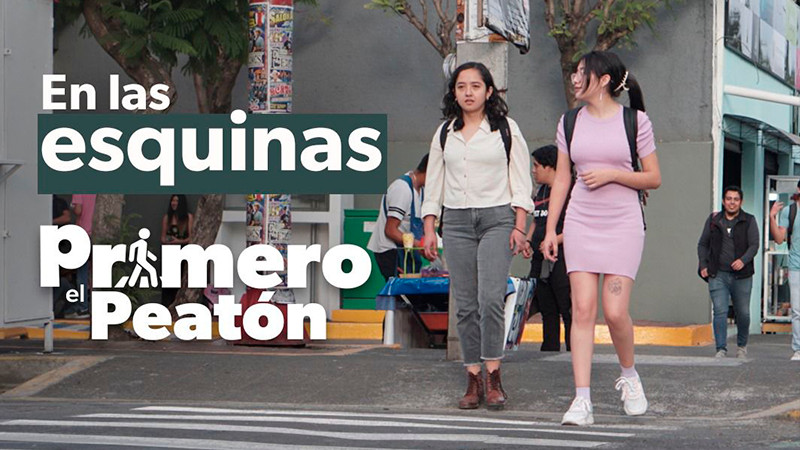  Automovilista, toma precauciones en este regreso a clases, recuerda que el peatón es primero 