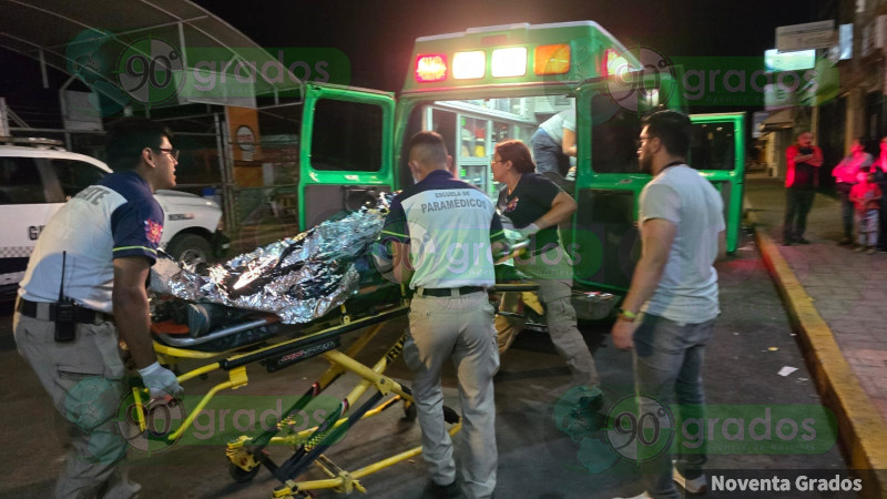 Ataca con arma de fuego a uno, lo hiere, luego se enfrenta a la GC y resulta lesionado en Zamora, Michoacán 
