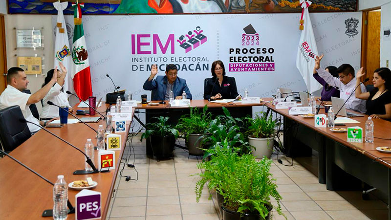 Aprueba el IEM modificaciones a la candidatura común entre PAN, PRI y PRD 