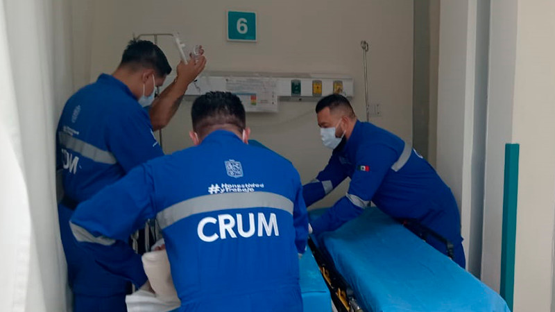SSM traslada a Morelia a 5 michoacanas accidentadas en Edomex