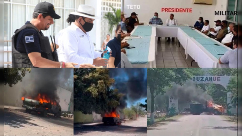 Le cumple Jalisco amenaza a Alcalde y líder del crimen en Coahuayana, Michoacán: 100 pistoleros toman dos comunidades del “Teto” 