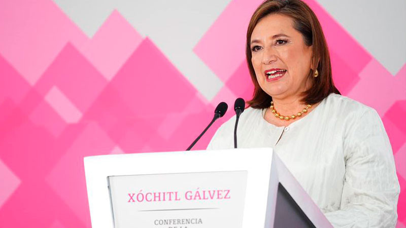 Xóchitl Gálvez afina detalles para primer debate presidencial 