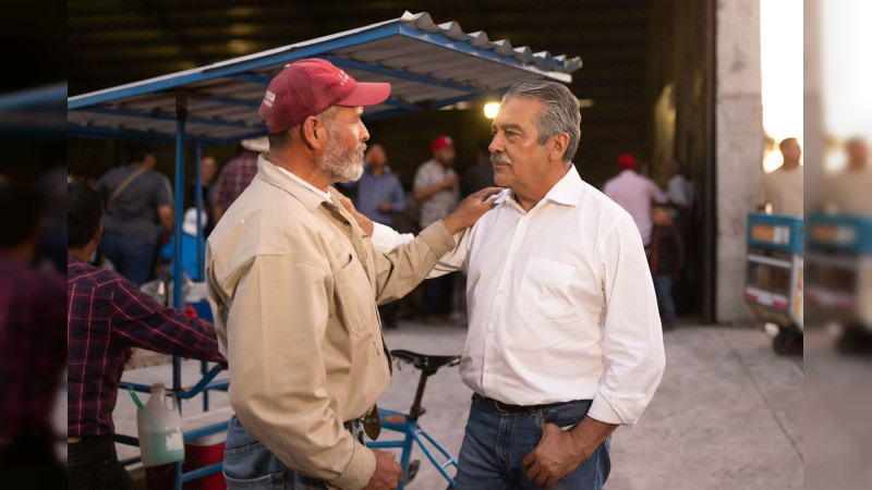 Con visión humanista, trabajará Raúl Morón por Michoacán desde el Senado