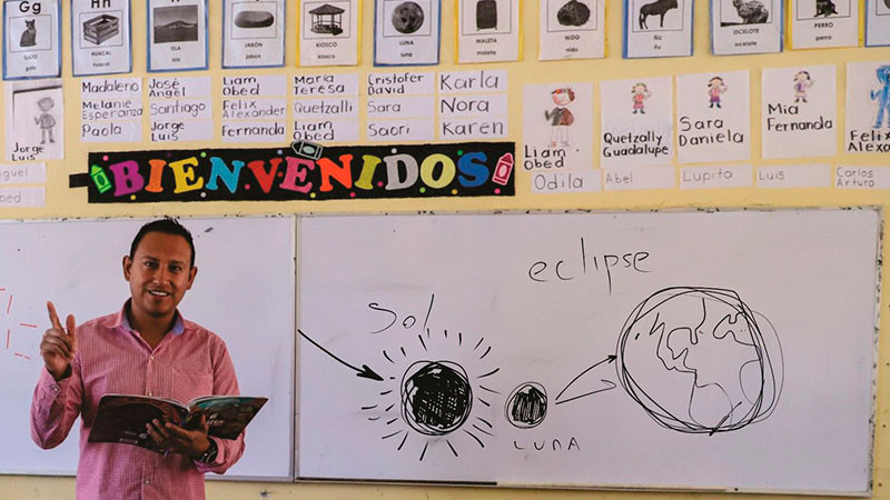 Especialistas dan tips para el aprendizaje en escuelas el día del eclipse solar 