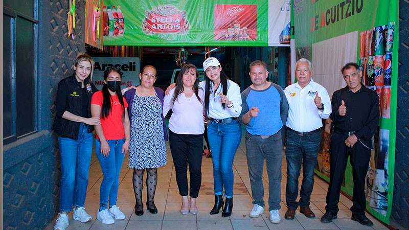 Las y los michoacanos lo saben, somos el proyecto de la unión y la reconciliación nacional: Araceli Saucedo