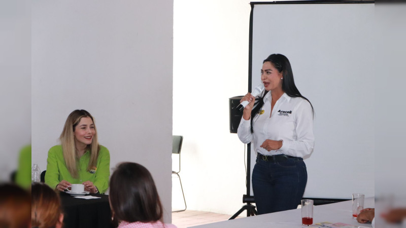 Candidatas michoacanas de Fuerza y Corazón por México, a la conquista del voto ciudadano 