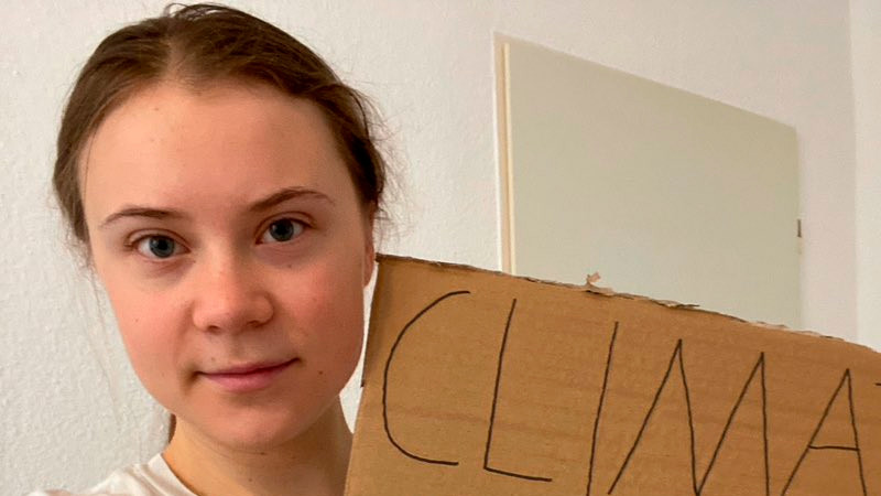 Detienen a la activista Greta Thunberg en protesta en Países Bajos 