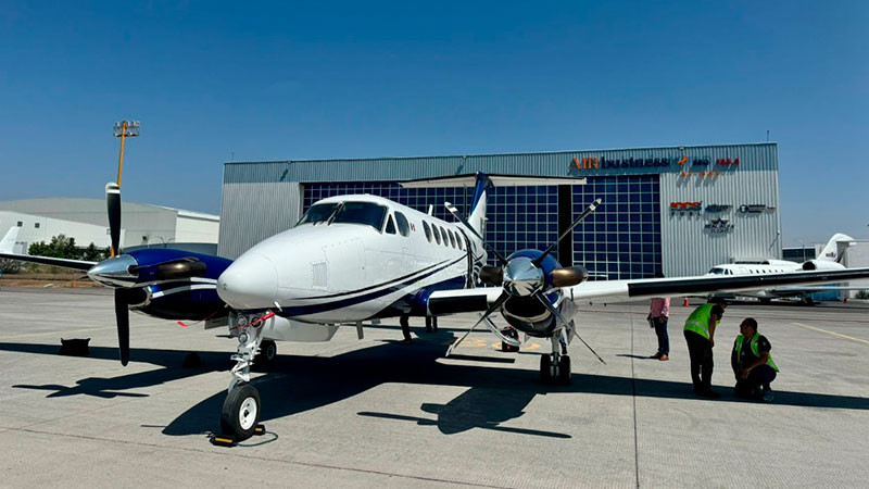 Fue en Querétaro donde encontraron y aseguraron aeronave que realizaba vuelos clandestinos en Tamaulipas 
