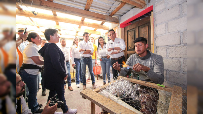 El apoyo a las y los artesanos ¡será real!, no a cuentagotas: Araceli Saucedo