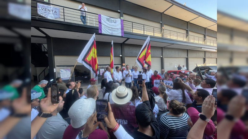 Querétaro: Arturo Maximiliano se registra como candidato a diputado local por el Distrito III 