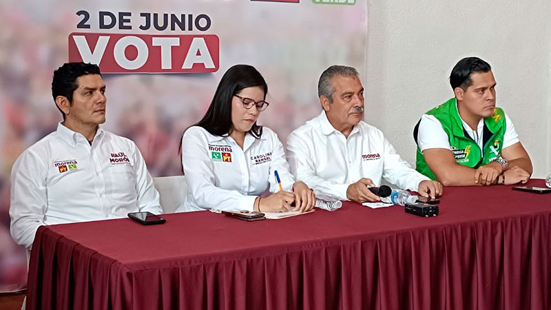 Bloque de Morena apoyará a todos los candidatos: Morón Orozco  