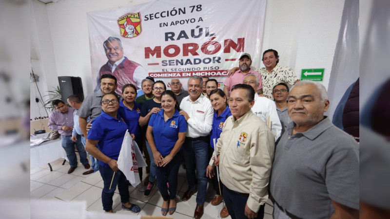 Morón, impulsará como senador medidas en favor de la salud pública