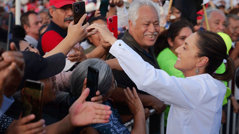 Sheinbaum va por eliminar carencias provocadas por gobiernos del pasado en el Estado de México y por construcción de un millón de viviendas  