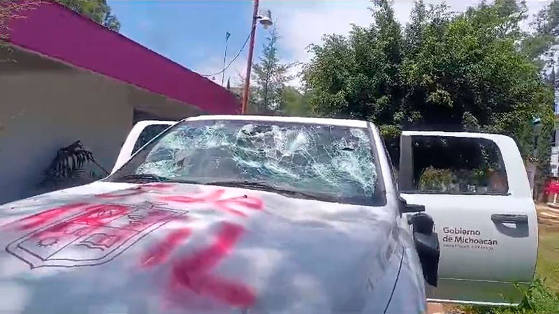 Afectados de manifestación de comuneros de Arantepacua presentan más denuncias ante Fiscalía  