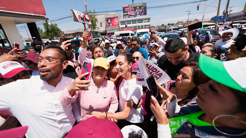“Vamos a fortalecer el transporte público seguro y accesible para el Estado de México'': Claudia Sheinbaum  
