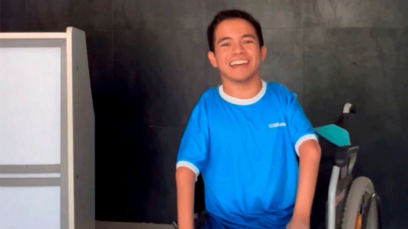Estudiante destacado se alista para la 40 Jornada Estatal del Colegio de Bachilleres 