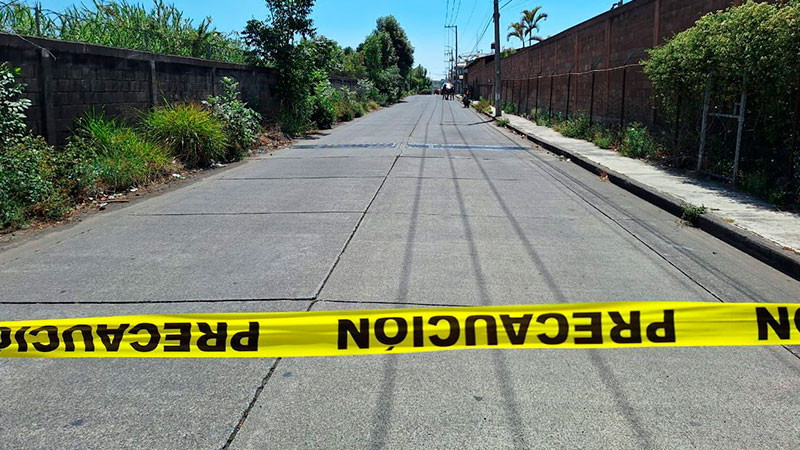Balean a un individuo en Uruapan, Michoacán  