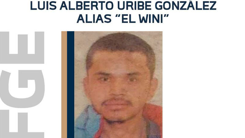 Ofrece Fiscalía 100 mil pesos en recompensa a quien de información sobre el presunto asesino de Armando Pérez Luna  