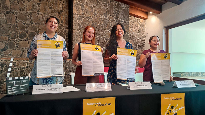 Abre la Secum convocatoria de cortometraje conmemorativo por 200 años de Michoacán 