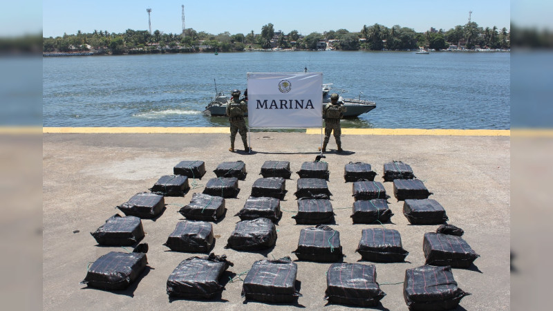Aseguran dos toneladas de droga colombiana en Michoacán: Golpe de 450 millones al crimen