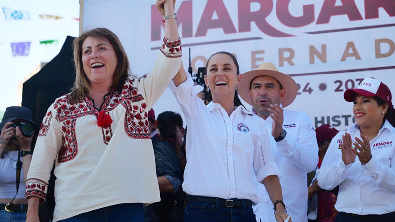 Claudia Sheinbaum apuesta por el rescate de la seguridad y justicia en Morelos	 