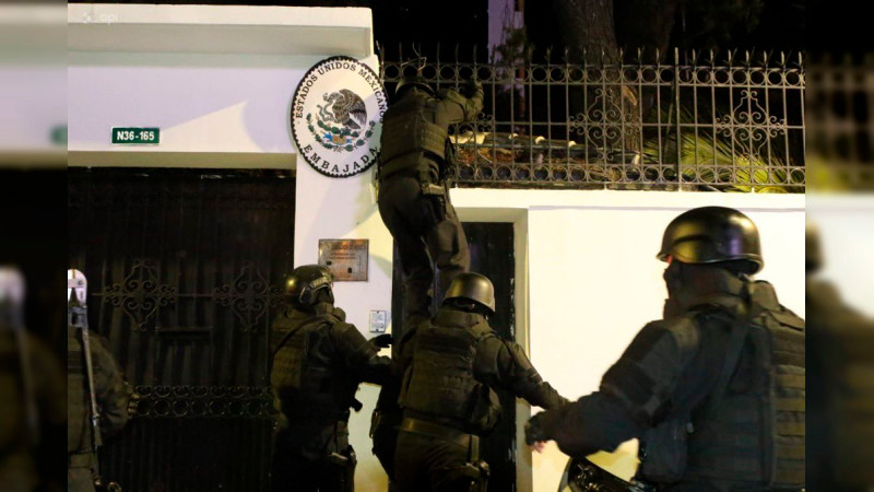 México pide ante la CIJ la suspensión de Ecuador de la ONU 