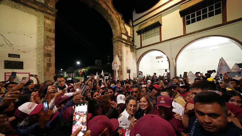 Fortalecer la democracia participativa, prioridad de la 4T: Claudia Sheinbaum desde Amecameca 