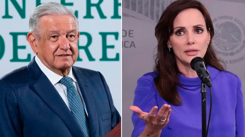 Descarta AMLO declarar a Lilly Téllez traidora a la patria 