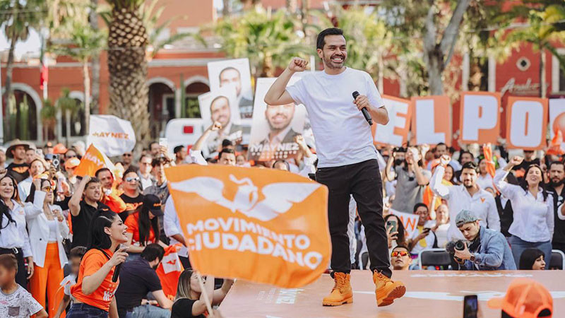 Jorge Álvarez Máynez asegura que su campaña se fragua con los estudiantes  